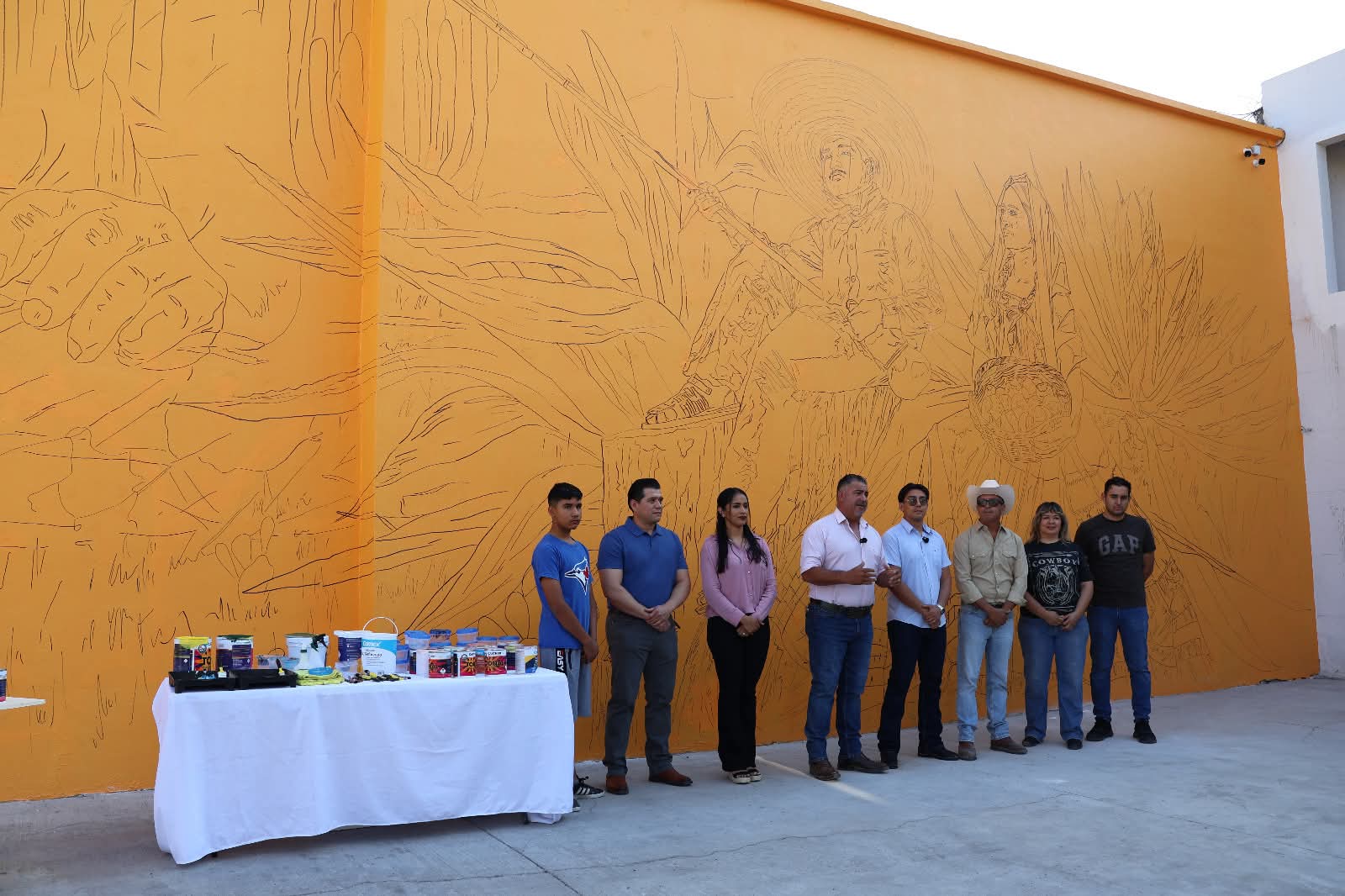 Inicia la creación del «Mural Pitayero» en Jalpa