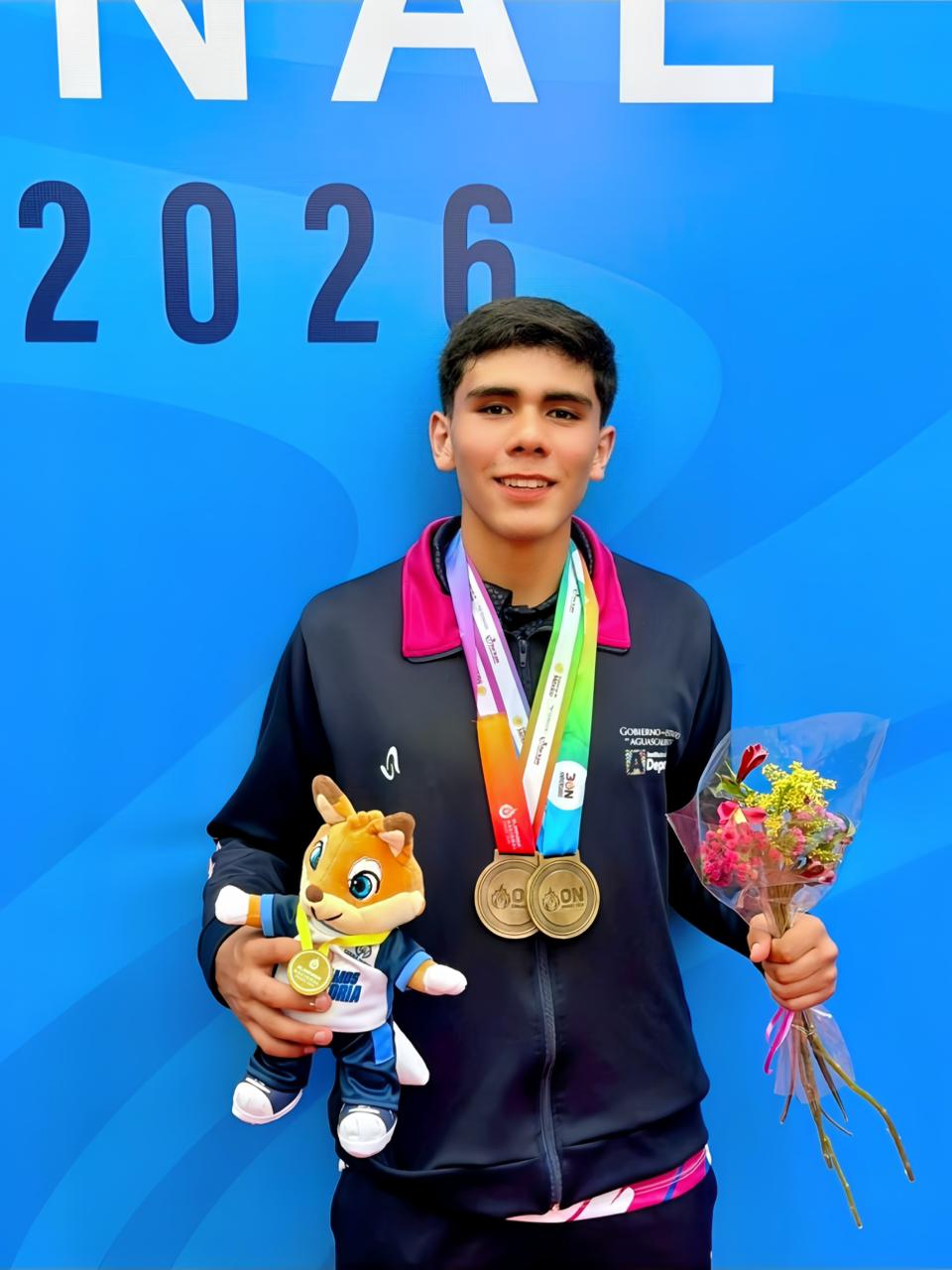 ​Estudiante del Cobaez Loreto conquista doble oro en la Olimpiada Nacional CONADE 2026