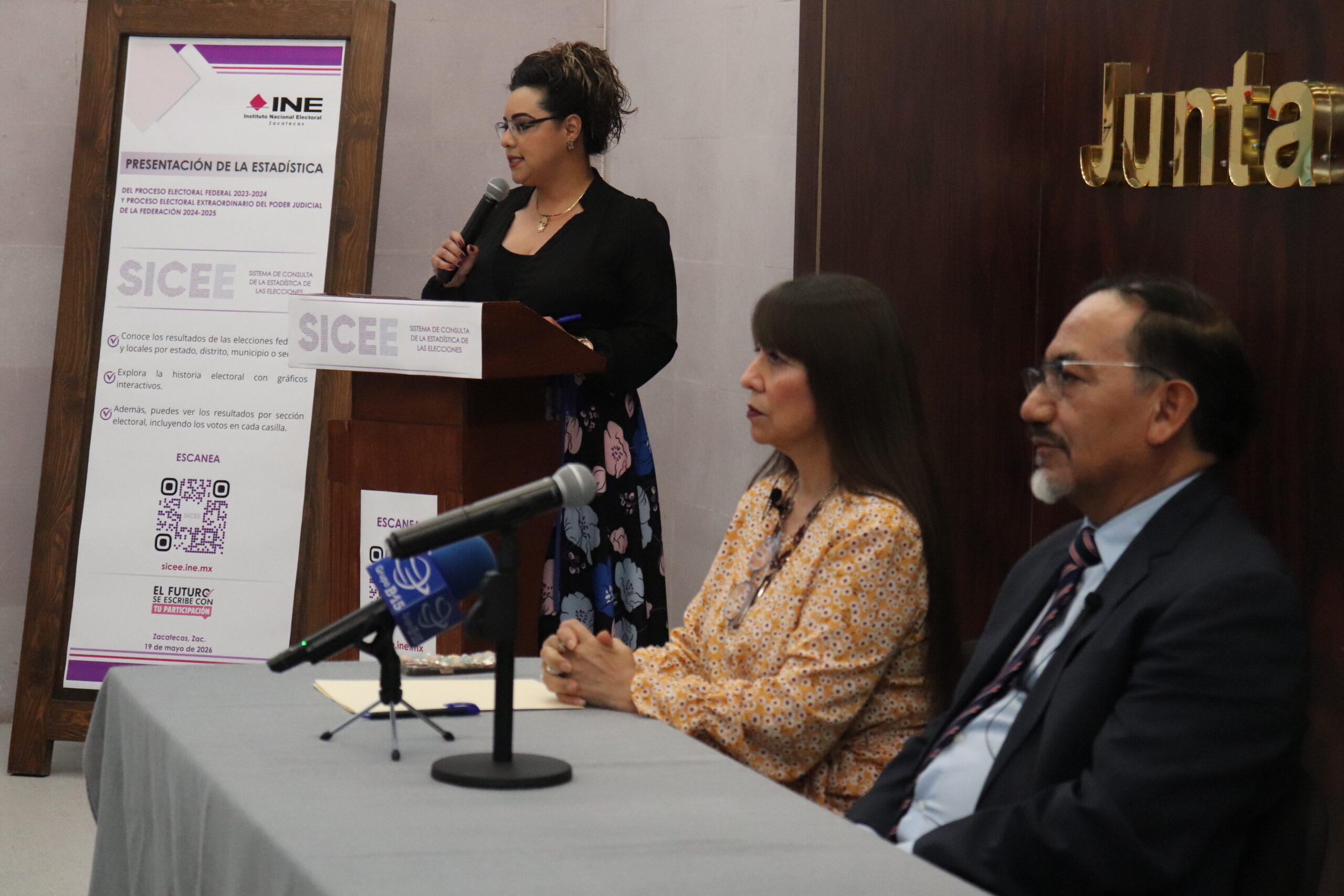 El INE Zacatecas presenta plataforma para consultar resultados históricos