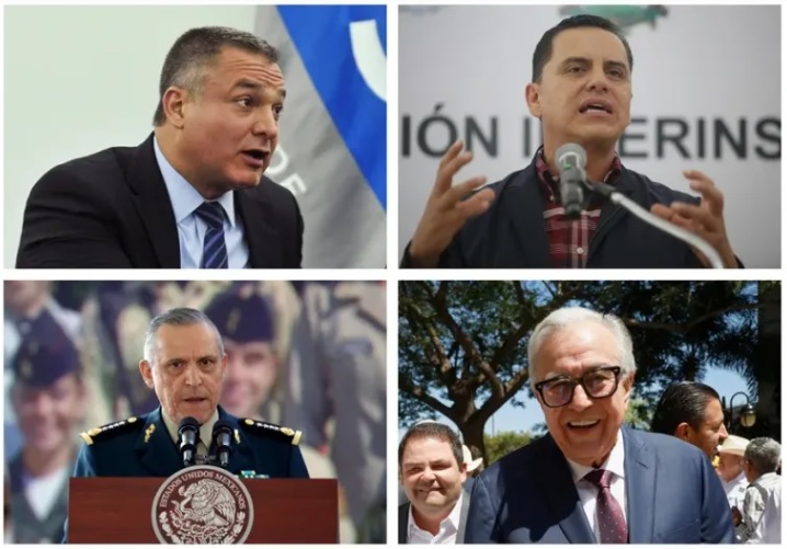 Políticos mexicanos señalados por narcotráfico por EU