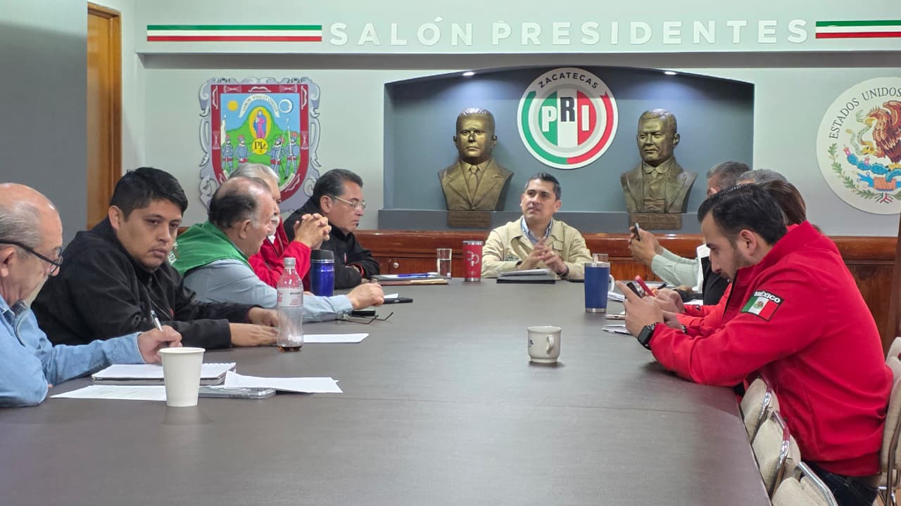 Renovará PRI Zacatecas dirigencias en los 58 municipios