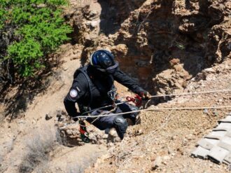 Capacitan a rescatistas sobre emergencias en minas y norias