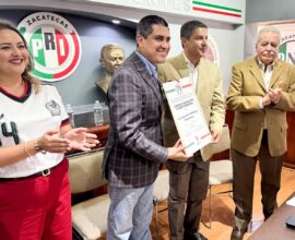 Asume Enrique Flores la Secretaría de Alianzas y Coaliciones del PRI en Zacatecas 