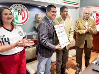 Asume Enrique Flores la Secretaría de Alianzas y Coaliciones del PRI en Zacatecas