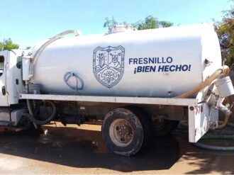 Atienden drenajes y fosas sépticas en 125 sectores de Fresnillo 