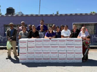 Entrega SMDIF Fresnillo más de 130 despensas en comunidades