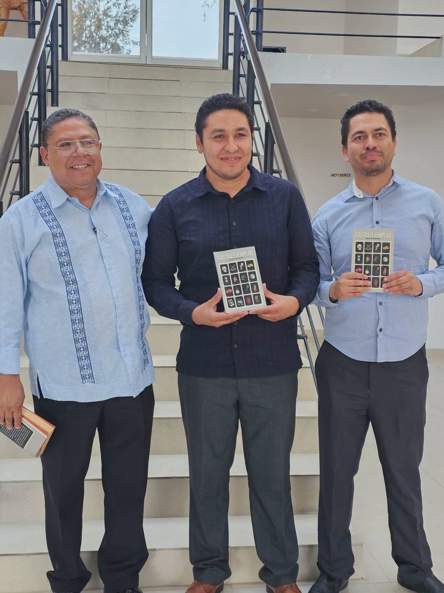 Zaid Esparza presenta su primer libro: “Castigo ejemplar”