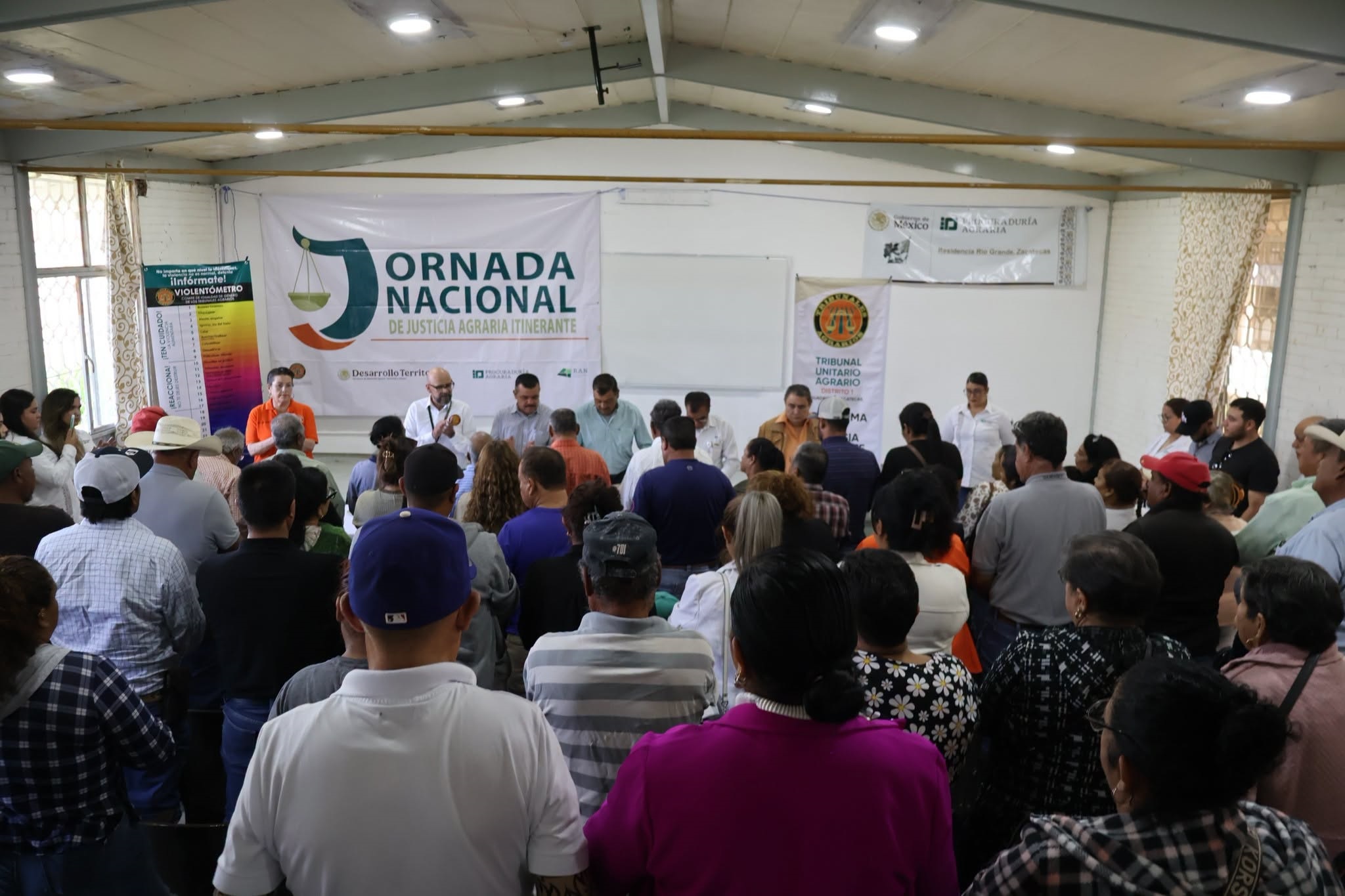 Justicia Agraria beneficia a más de 120 ejidatarios del norte de Zacatecas