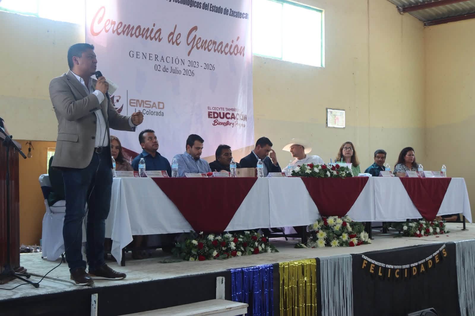 Egresa la generación 2023-2026 del EMSaD de Estación La Colorada 