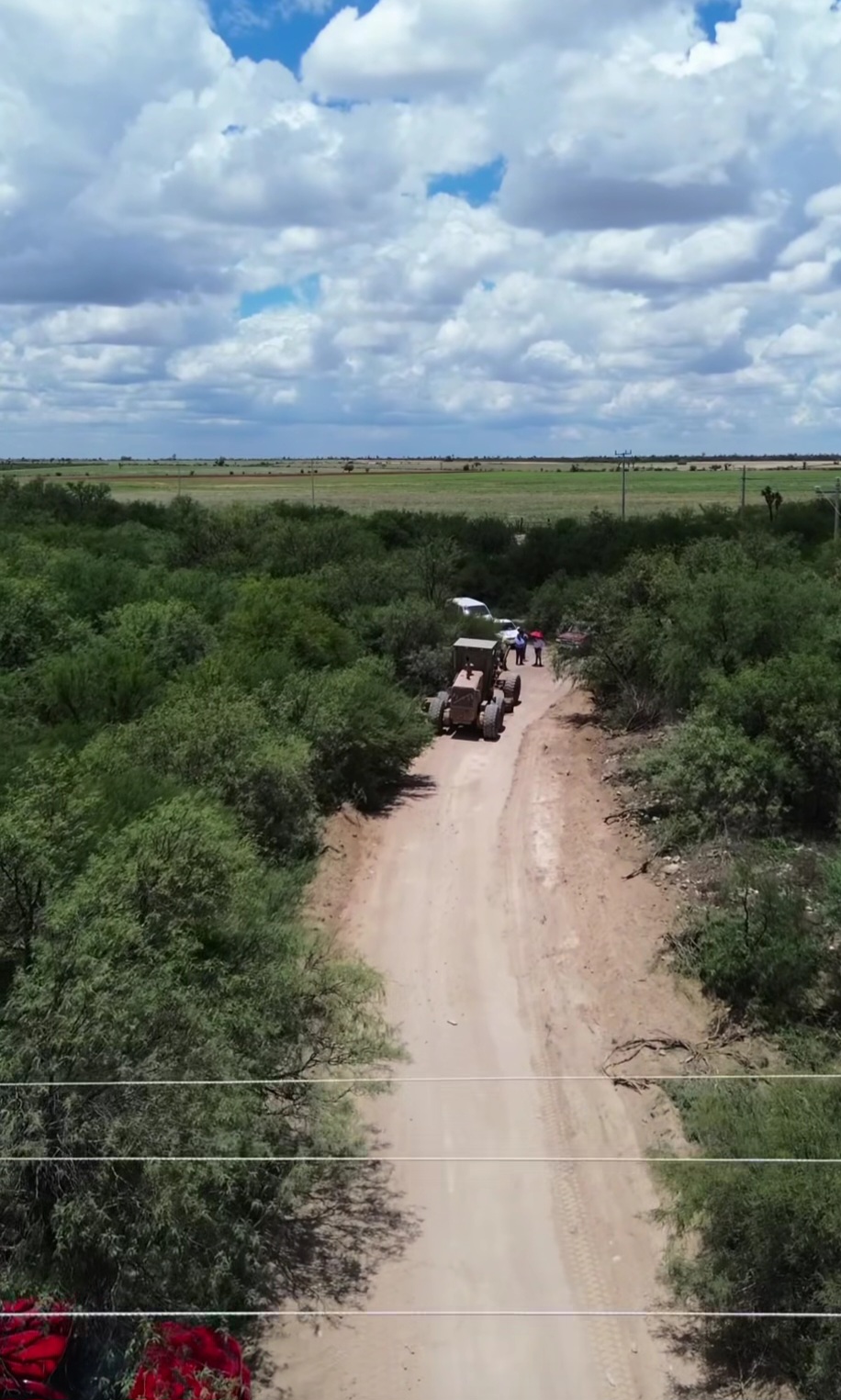 Rehabilitan terracería San Tadeo-Tapias del Mezquite