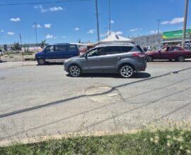 “Regresan” los baches en la glorieta de Las Quintas 
