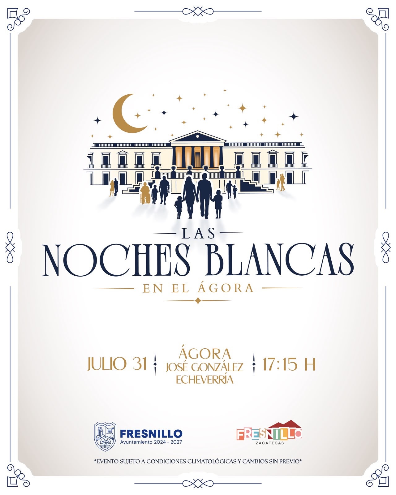 Invitan a las familias a disfrutar de “Las Noches Blancas en el Ágora” 