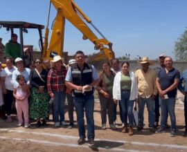 Inicia obra del programa 2×1 en Nueva Pastoría Villa de Cos  