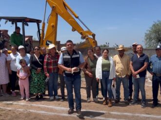 Inicia obra del programa 2×1 en Nueva Pastoría Villa de Cos 