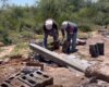Colapsa tramo de barda en construcción del nuevo panteón de Villa de Cos
