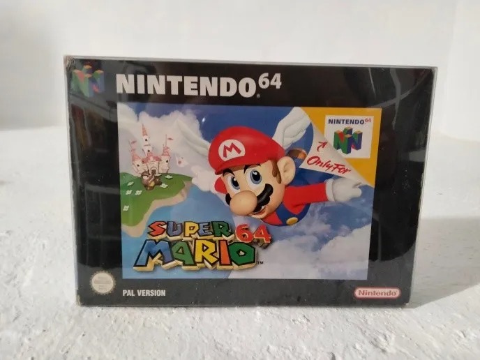Subastan cartucho de Super Mario 64 en más de 1 mdd