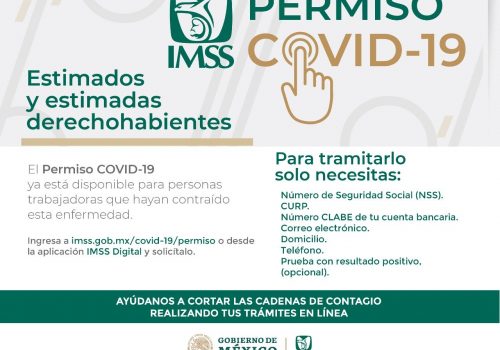 Relanza el IMSS el permiso Covid 3.0, tramitalo de esta forma