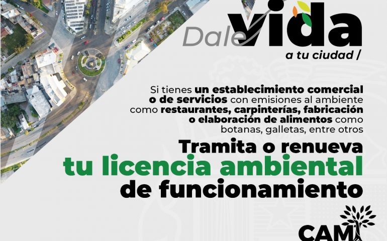 LLAMA MUNICIPIO A COMERCIANTES A RENOVAR LA LICENCIA AMBIENTAL DE FUNCIONAMIENTO