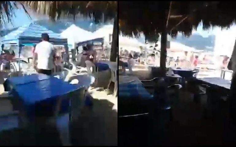 Ataque armado deja un muerto y un herido en Acapulco, turista lo difunde en video