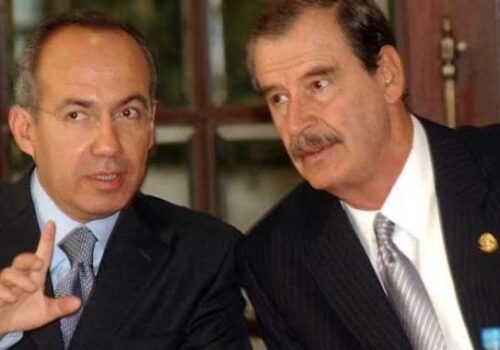 Fox y Calderón hacen alarde de la baja participación sin mencionar el «SI» ganador