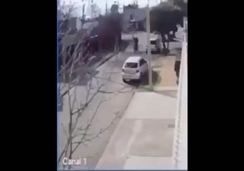 Impresionante #Video Impiden asalto en la  Unidad Morelos 3ra. Seccion, Tultitlan, Estado de  México.