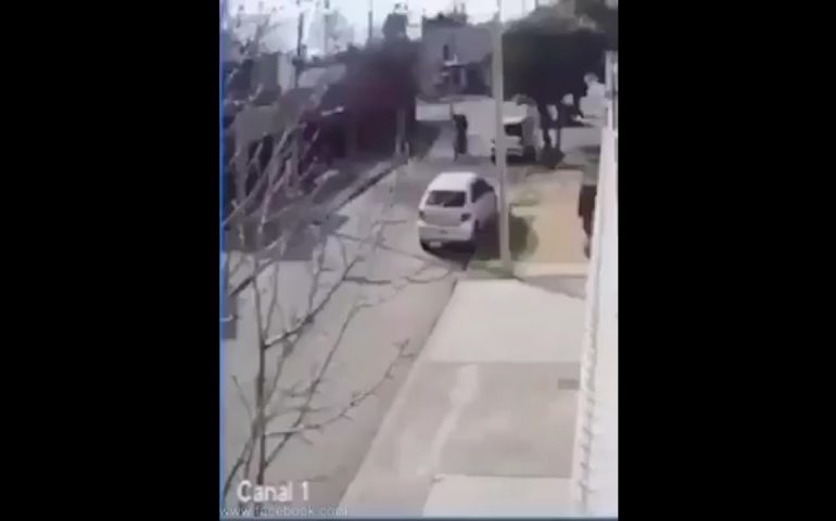 Impresionante #Video Impiden asalto en la  Unidad Morelos 3ra. Seccion, Tultitlan, Estado de  México.