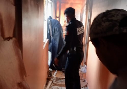 SE INCENDIÓ LA CASA POR UNA INSTALACIÓN DE GAS DEFECTUOSA