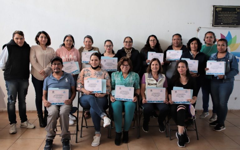 CONCLUYÓ CON ÉXITO TALLER DE JABONES EN EL DIF DE JM