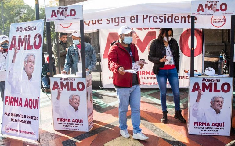 Hasta los muertos firman, irregularidades encontradas en las firmas de revocacion de mandato