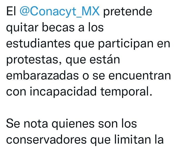 CONACYT LIMITA LIBERTAD DE EXPRESIÓN Y NIEGA DERECHOS DE LAS MUJERES: PRI