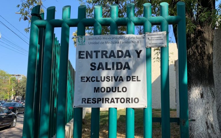 Pide IMSS Aguascalientes acudir a Módulos de Atención Respiratoria (MARSS) ante síntomas de COVID-19
