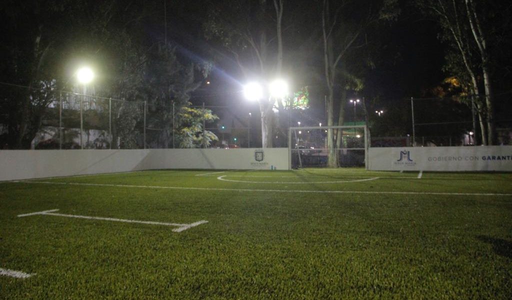Disponible la cancha rehabilitada en el Acuarama