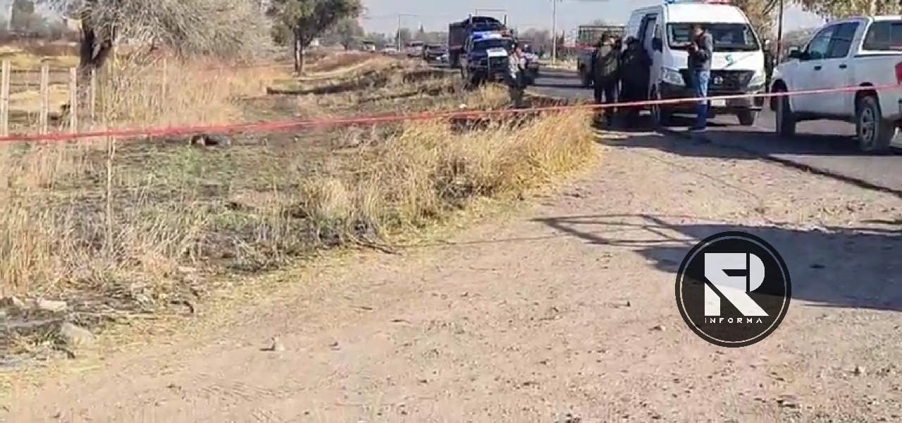 ARROJAN CADÁVER EN LA CARRETERA EN PABELLÓN DE ARTEAGA