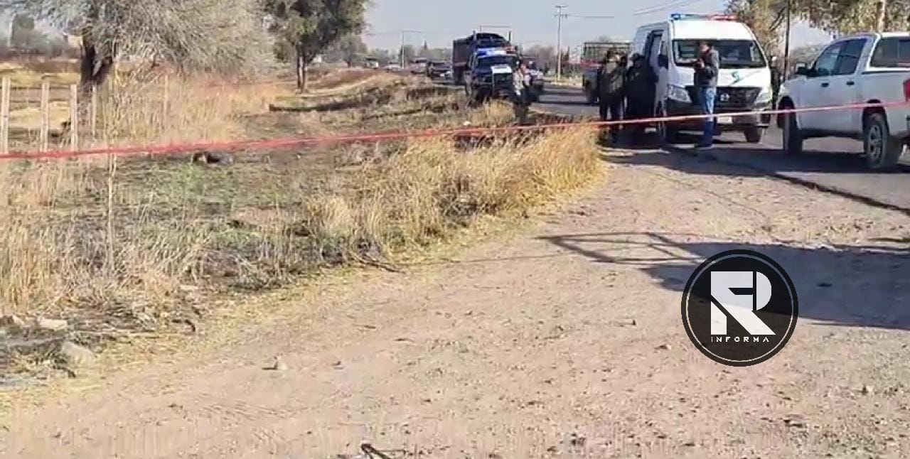 ARROJAN CADÁVER EN LA CARRETERA EN PABELLÓN DE ARTEAGA