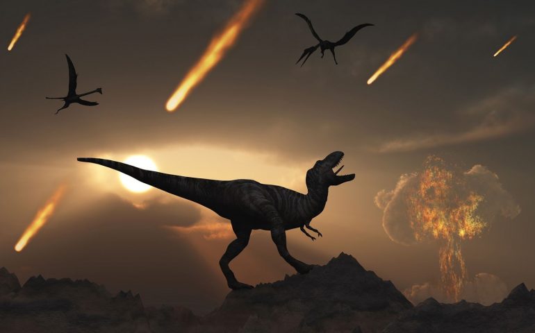 Así fueron los primeros momentos tras el impacto del meteorito que causó la extinción de los dinosaurios