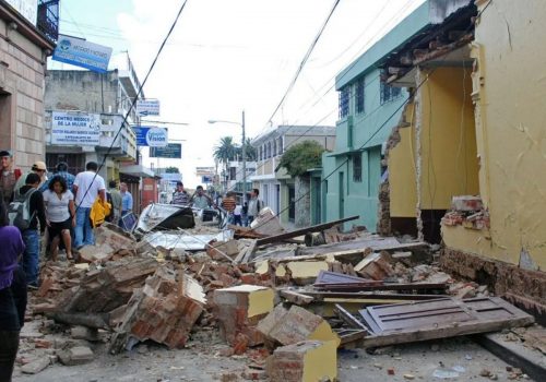 Se registra sismo de 6.8 en Guatemala