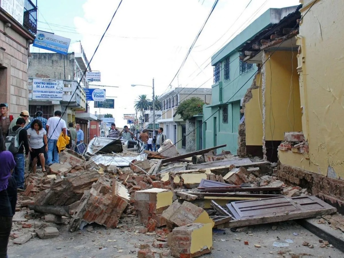 Se registra sismo de 6.8 en Guatemala