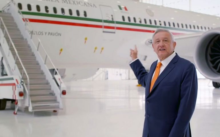 Se rentará para fiestas, bodas y XV años el avión presidencial, anuncia AMLO
