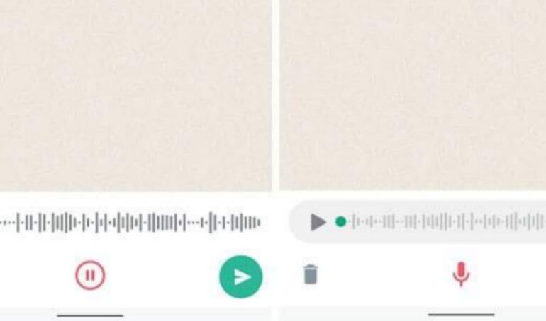 WhatsApp activa función para controlar la grabación de las notas de voz