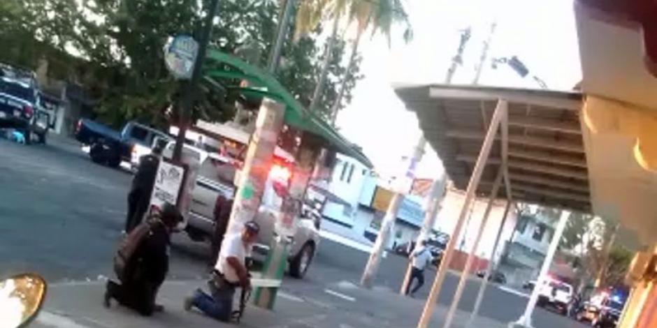 Se arma balacera en Colima, sicarios atacaron a la policía