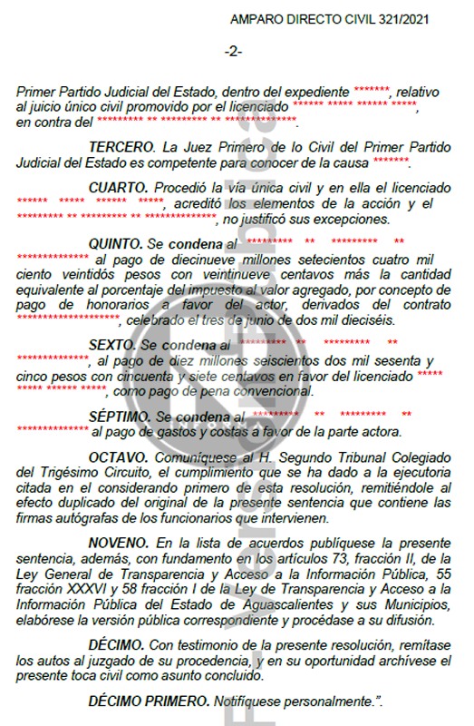 MOS PODRÍA ENDILGAR A TERE DEUDA DE LA ESTAFA MAESTRA