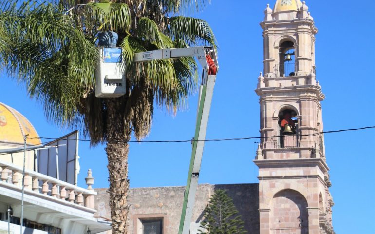 INTENSIFICA SERVICIOS PÚBLICOS TRABAJOS DE MANTENIMIENTO EN EL PERÍMETRO FERIAL