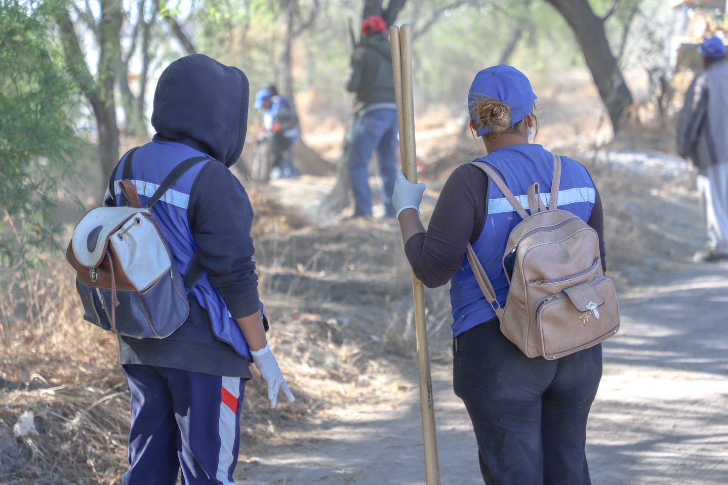 REALIZAN NUEVA JORNADA DE LIMPIEZA EN EL RÍO SAN PEDRO