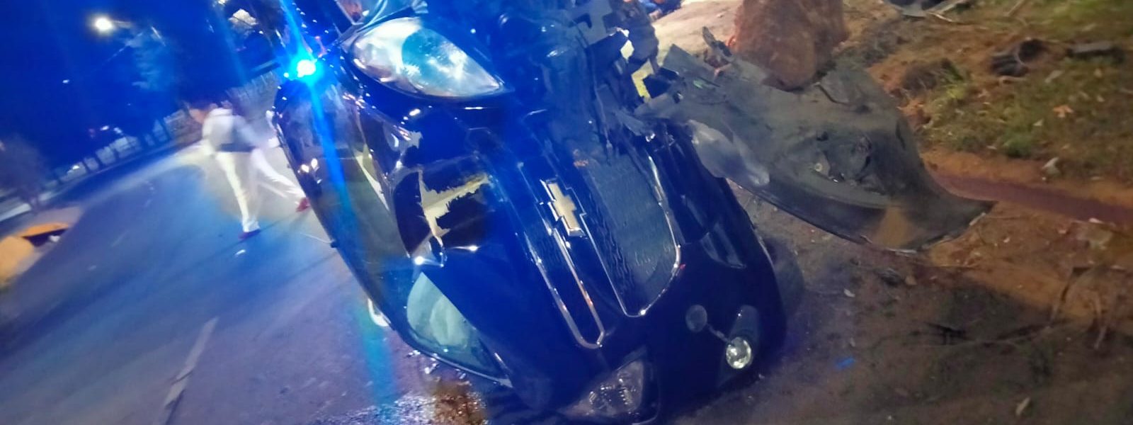 JESÚS ESTANDO EBRIO CHOCÓ Y TERMINÓ VOLTEADO