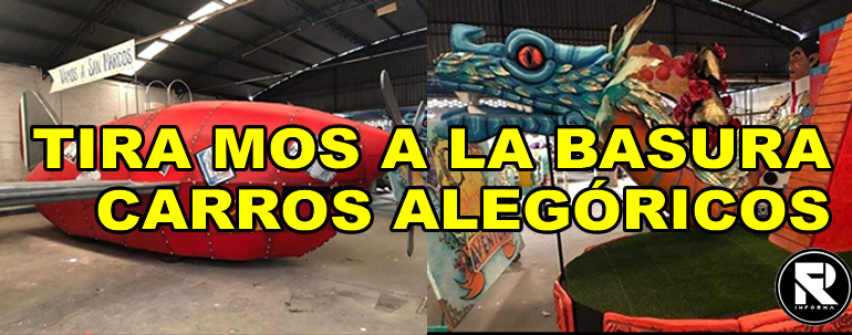 TIRA MOS A LA BASURA CARROS ALEGÓRICOS DE LA FERIA DE SAN MARCOS