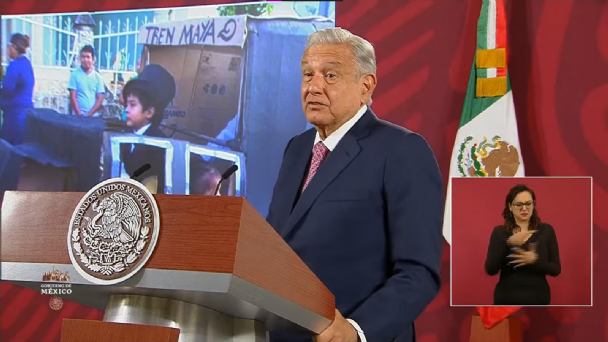 “Tengan pa’ que aprendan” AMLO responde con video críticas de ambientalistas frente al Tren Maya