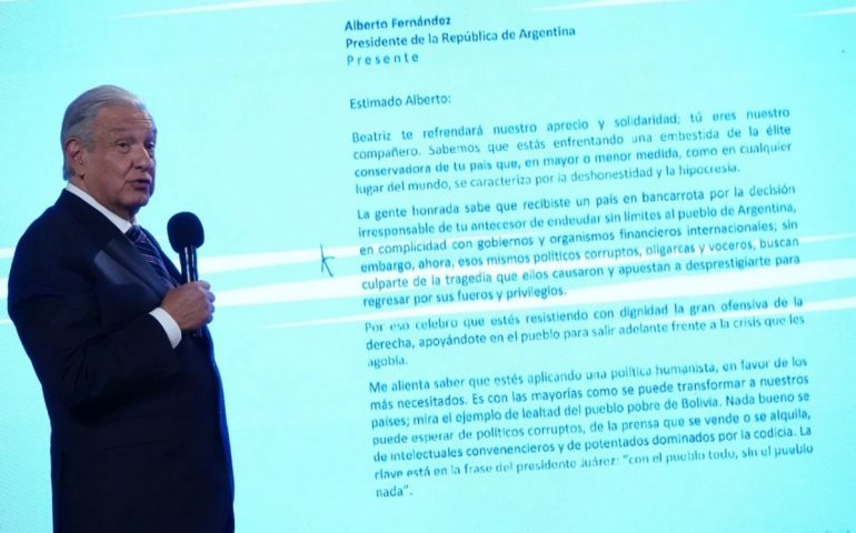 Triunfo de Lula da Silva ayudaría a fortalecer la democracia, AMLO comparte carta de Alberto Fernández