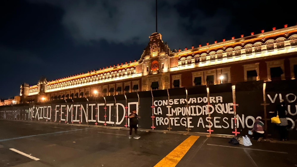 “México feminicida“ el mensaje contra los asesinatos diarios contra las mujeres