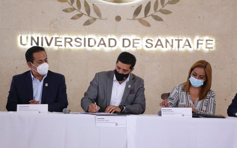 MUNICIPIO Y UNIVERSIDADES FIRMAN CONVENIO A FAVOR DE LA PROFESIONALIZACIÓN DE LOS JÓVENES