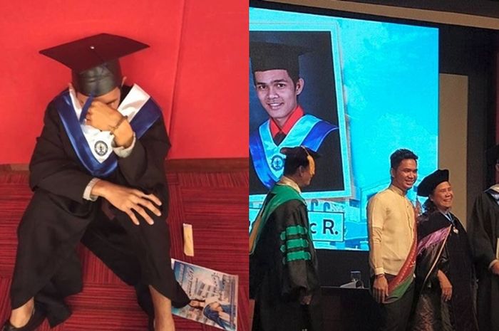 El mejor de la clase, estudiante llora al ver que sus padres no asistieron a la ceremonia